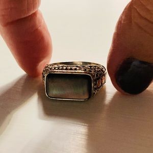 Sterling ring size 7  925